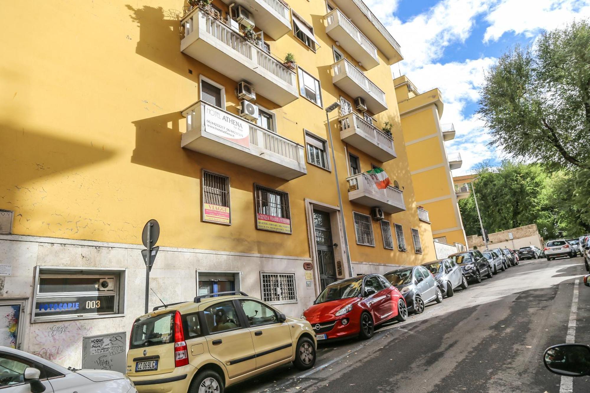 Albergo Athena Rom Exteriör bild